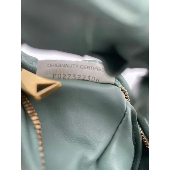 ❌❌SOLD! NEW BOTTEGA VENETA ALOE GREEN MINI CANDY LEATHER JODIE BAG PURSE! - Picture 14 of 14